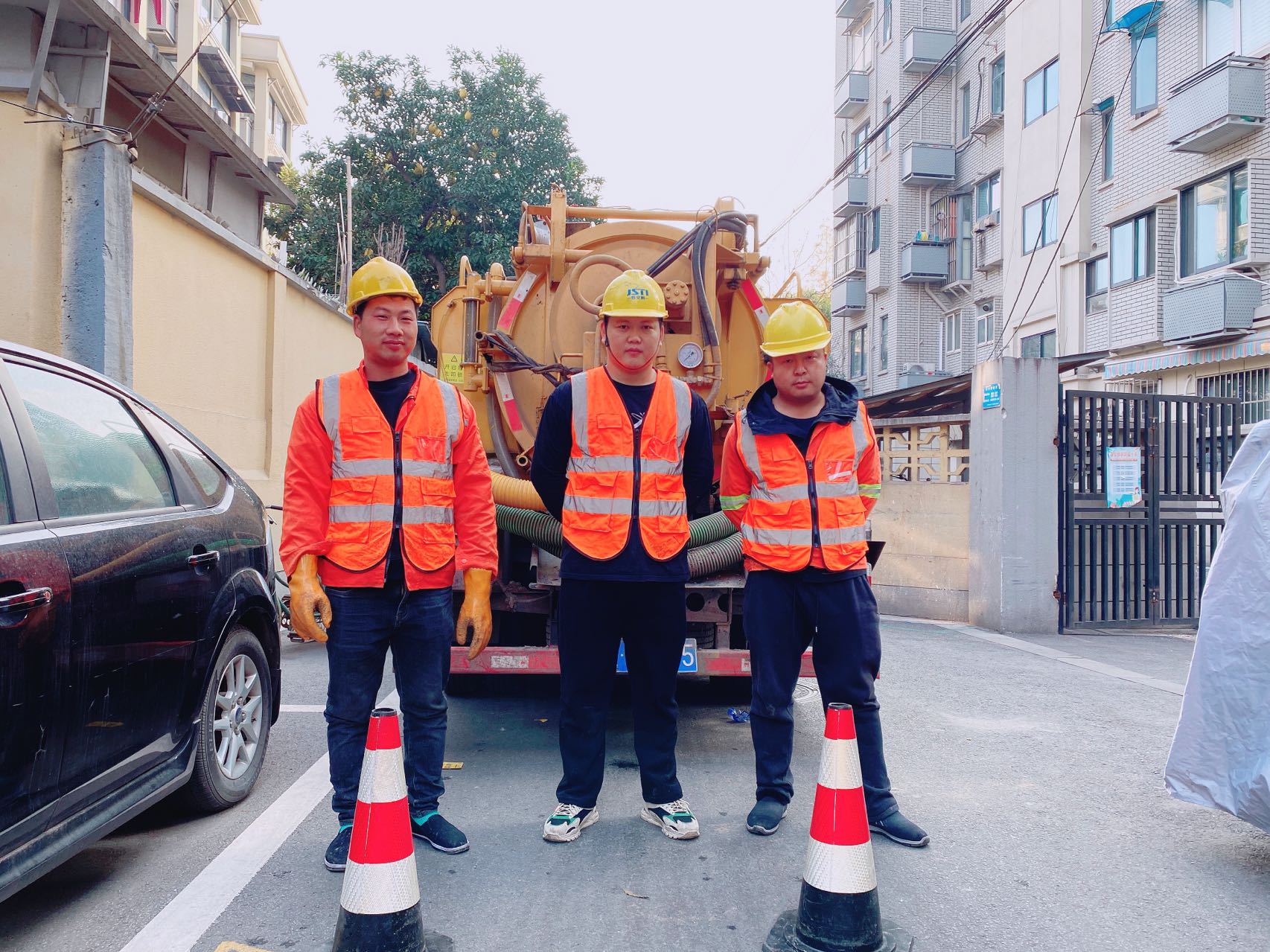 北安门南京某小区管道清淤检测施工