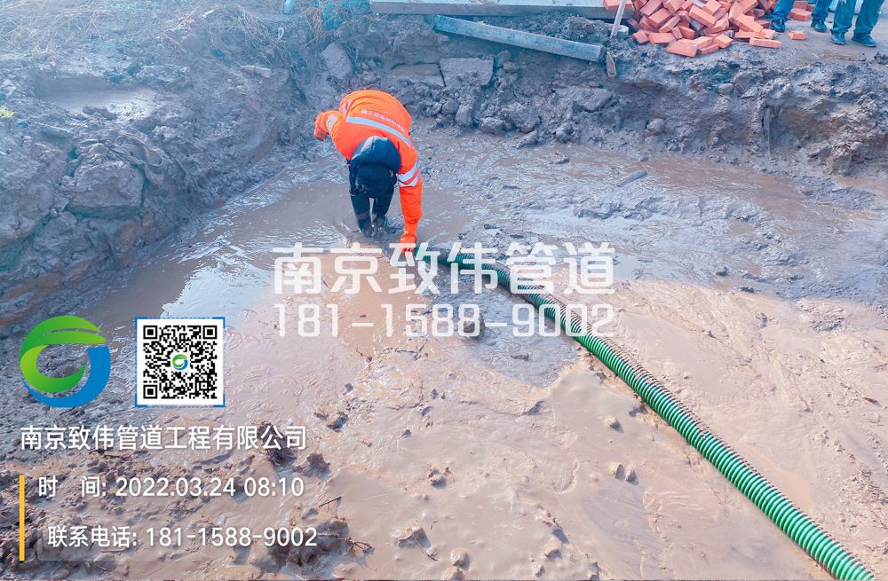 363北安门工地泥浆清理